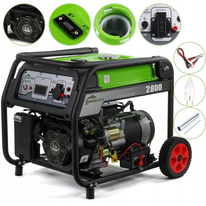 Generátor energie AGREGÁT 230V 2,8kW AVR RE